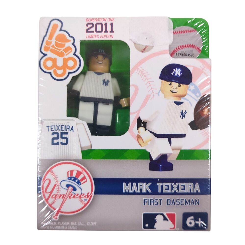 Mark Teixeira OYO Mini Figure New York Yankees 2011 Limited Ed MLB NEW Sealed